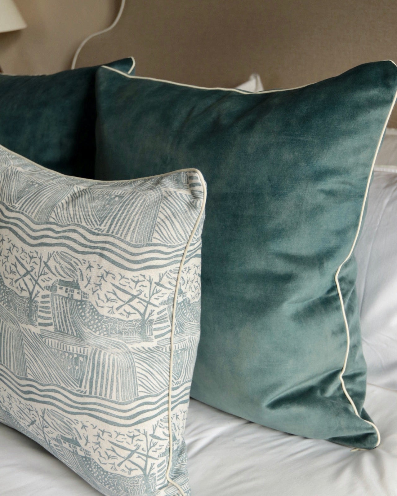 Muscari Velvet Cushion