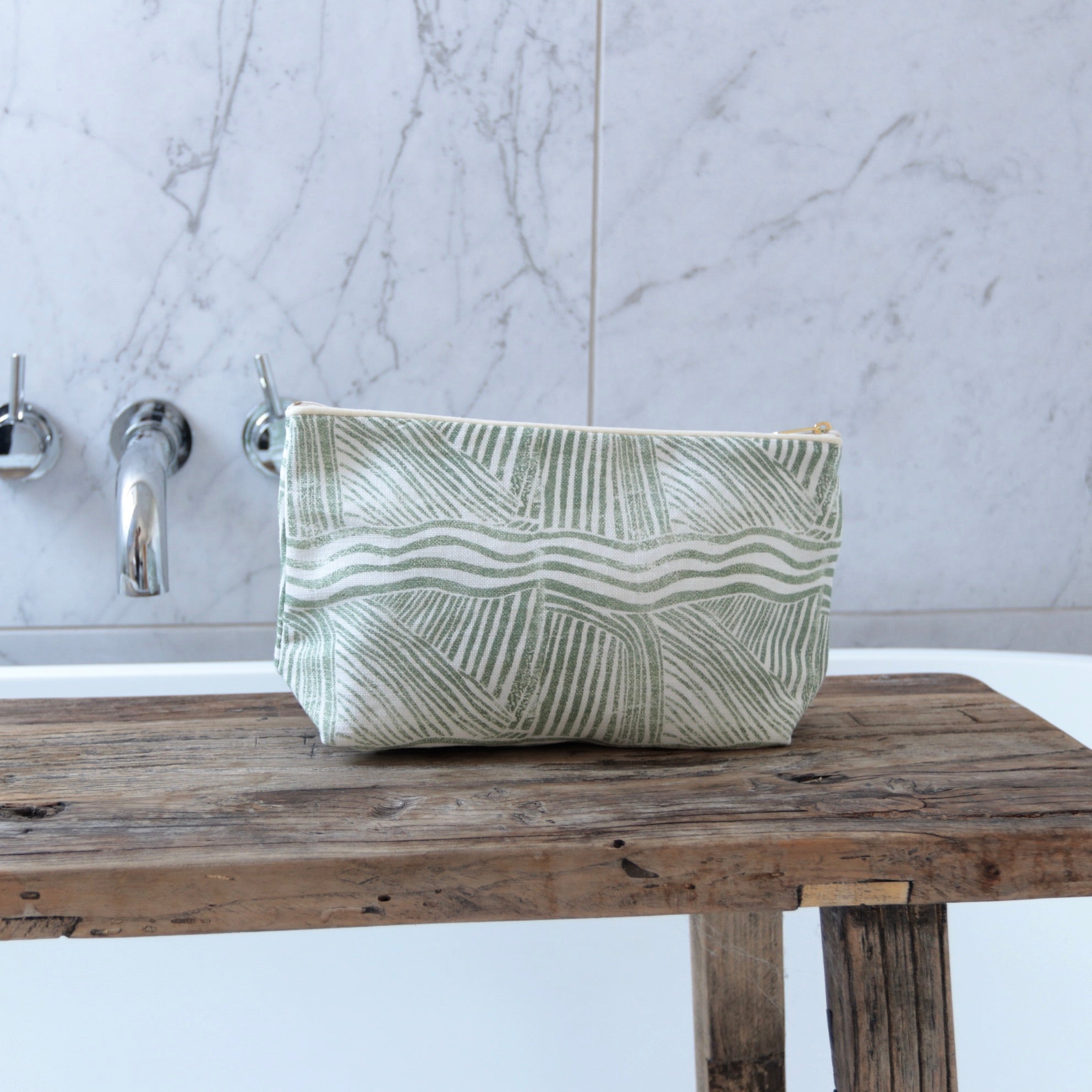 Forest Green Harvest Washbag