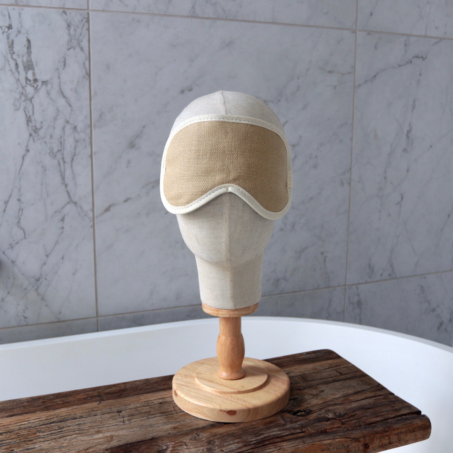 Buttercup Linen Eye Mask