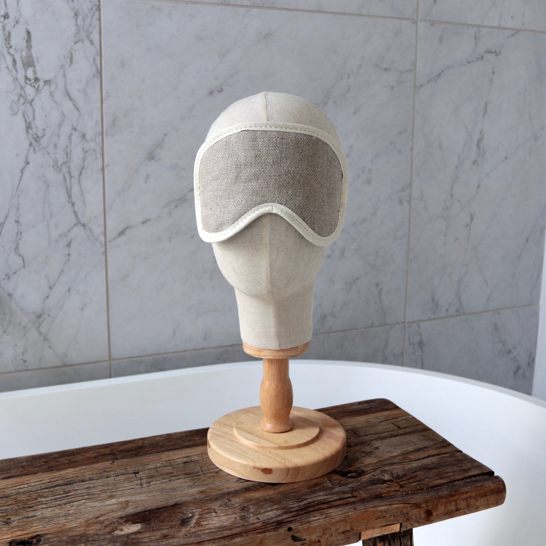 Natural Linen Eye Mask