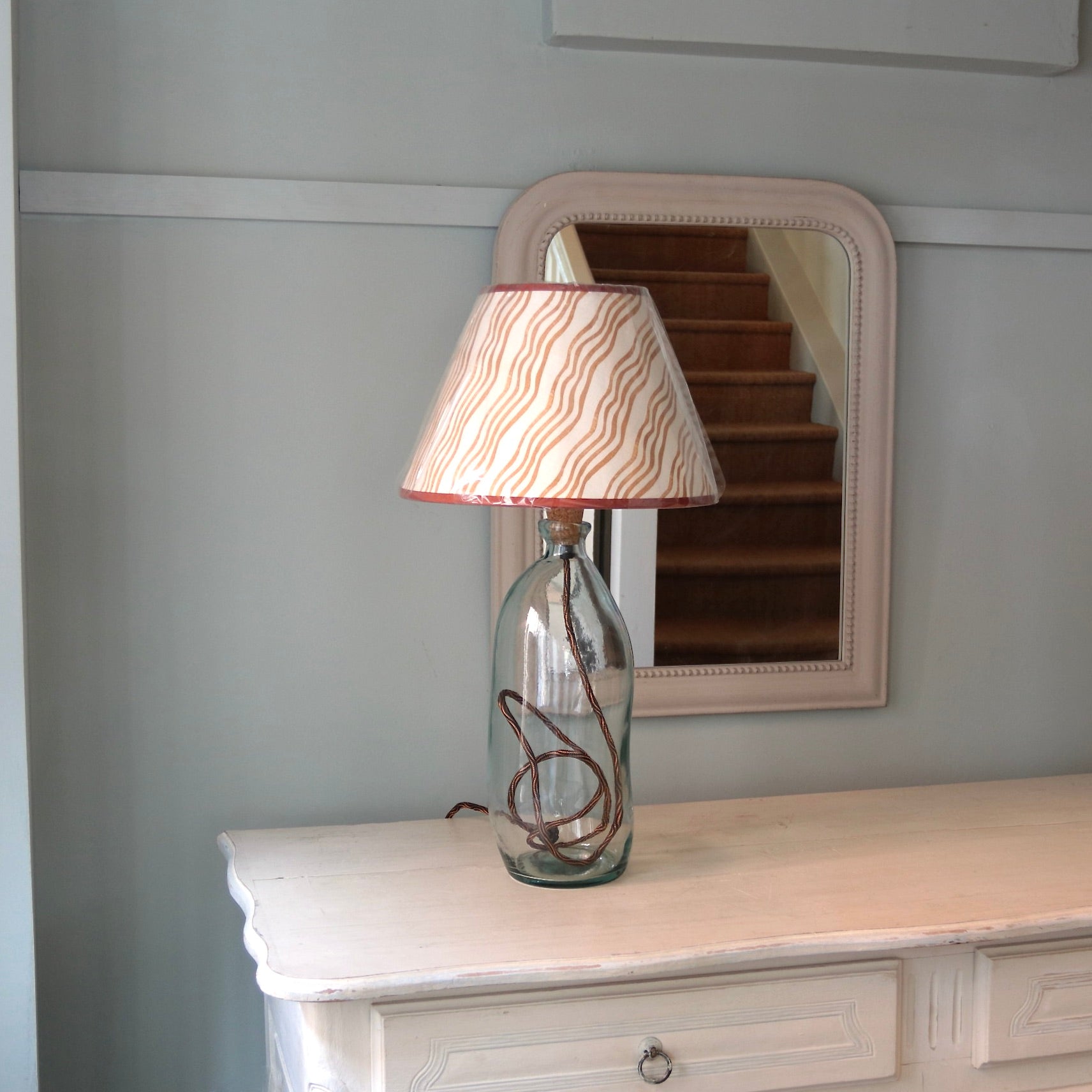 Marigold Stripe Empire Lampshade