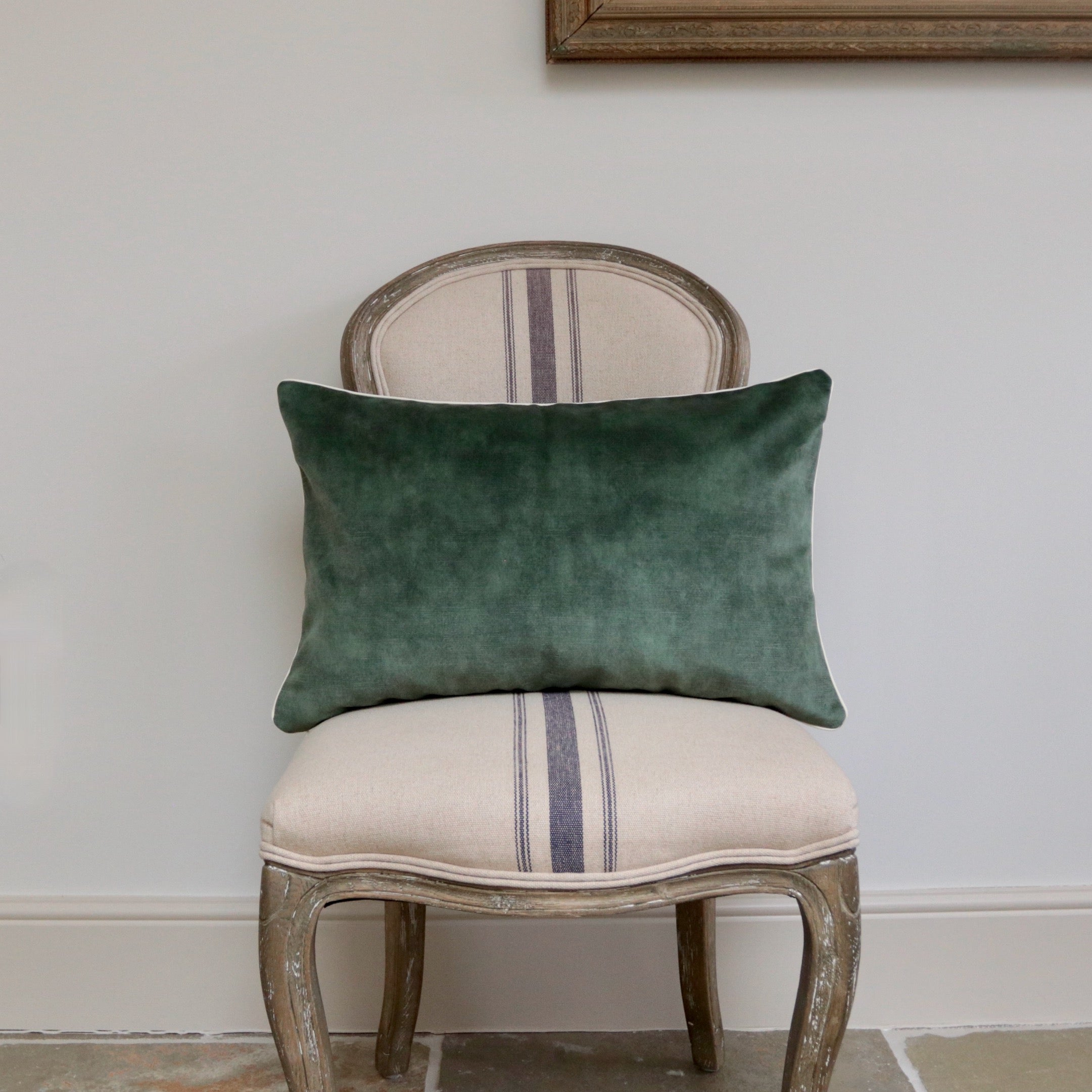 Sage Velvet Cushion