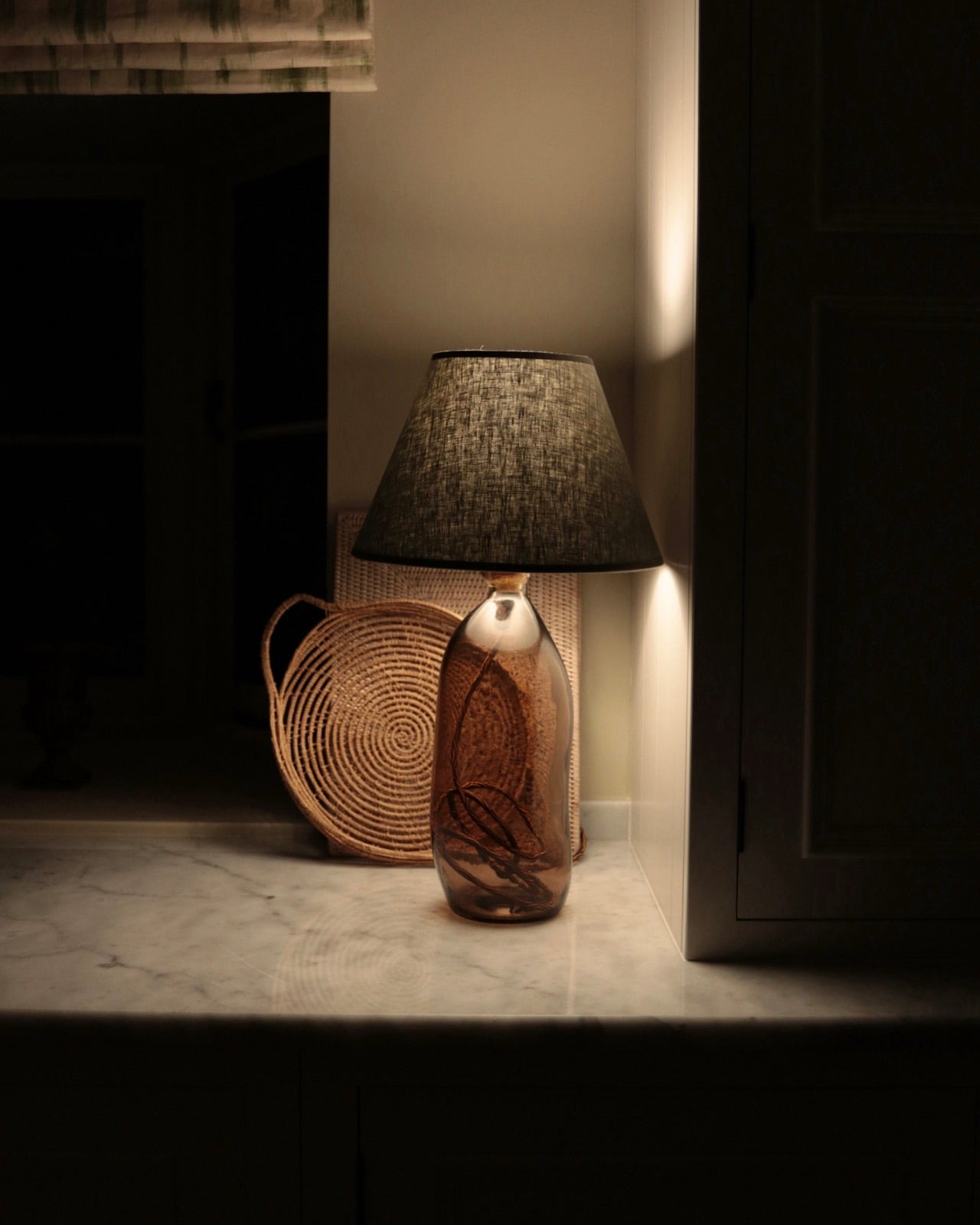 Pear Green Empire Lampshade