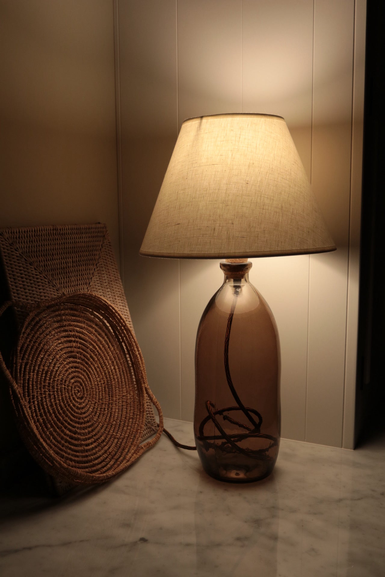Milk White Empire Lampshade