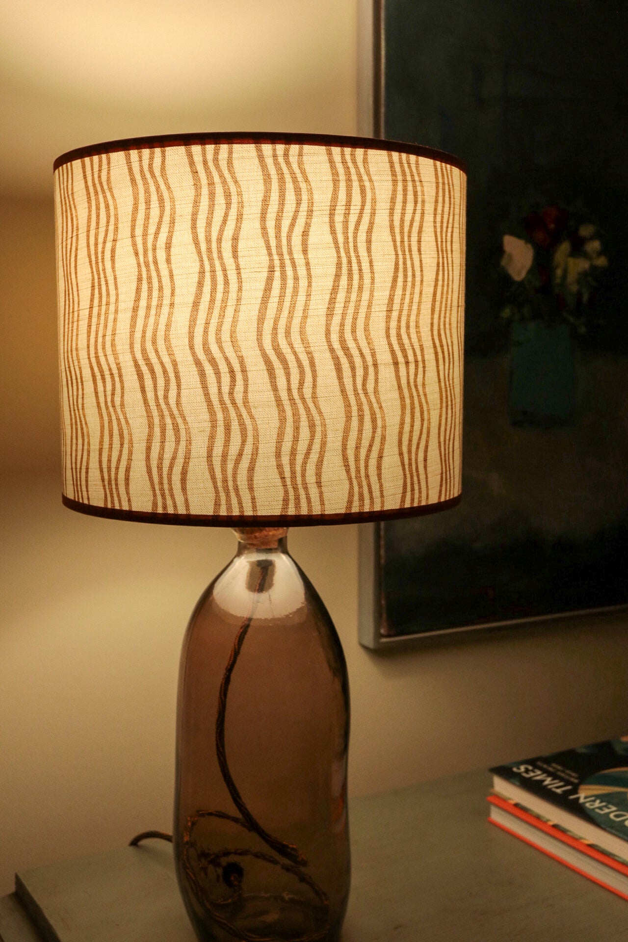 Marigold Stripe Lampshade