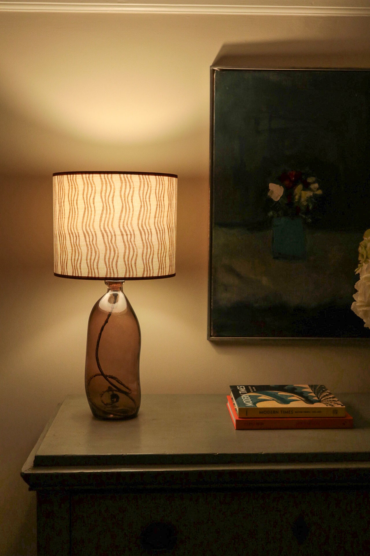 Marigold Stripe Lampshade