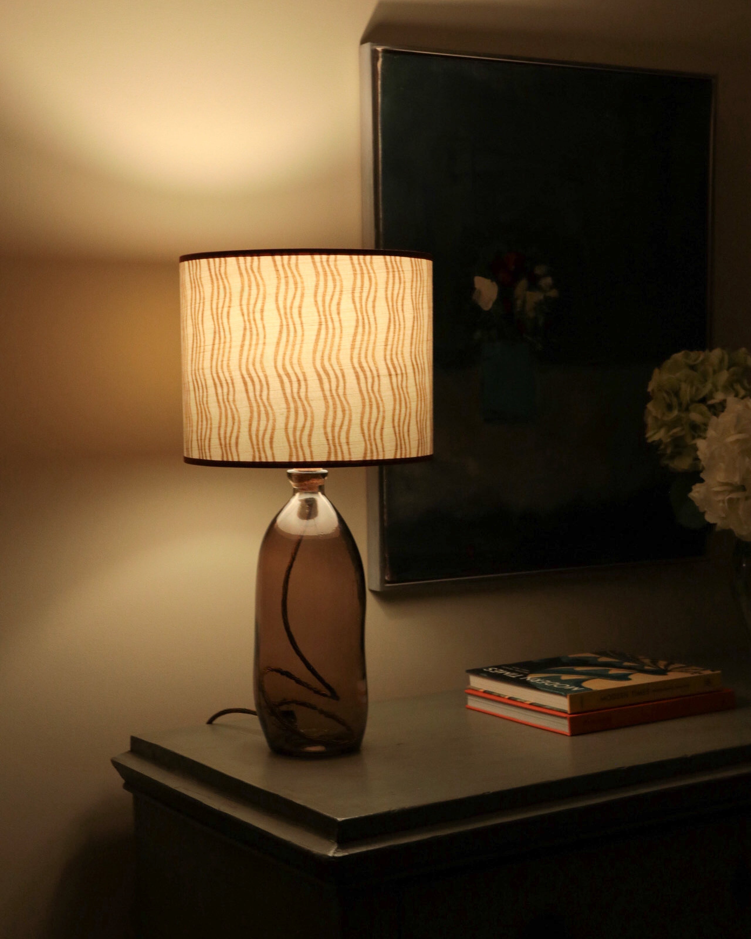 Marigold Stripe Lampshade