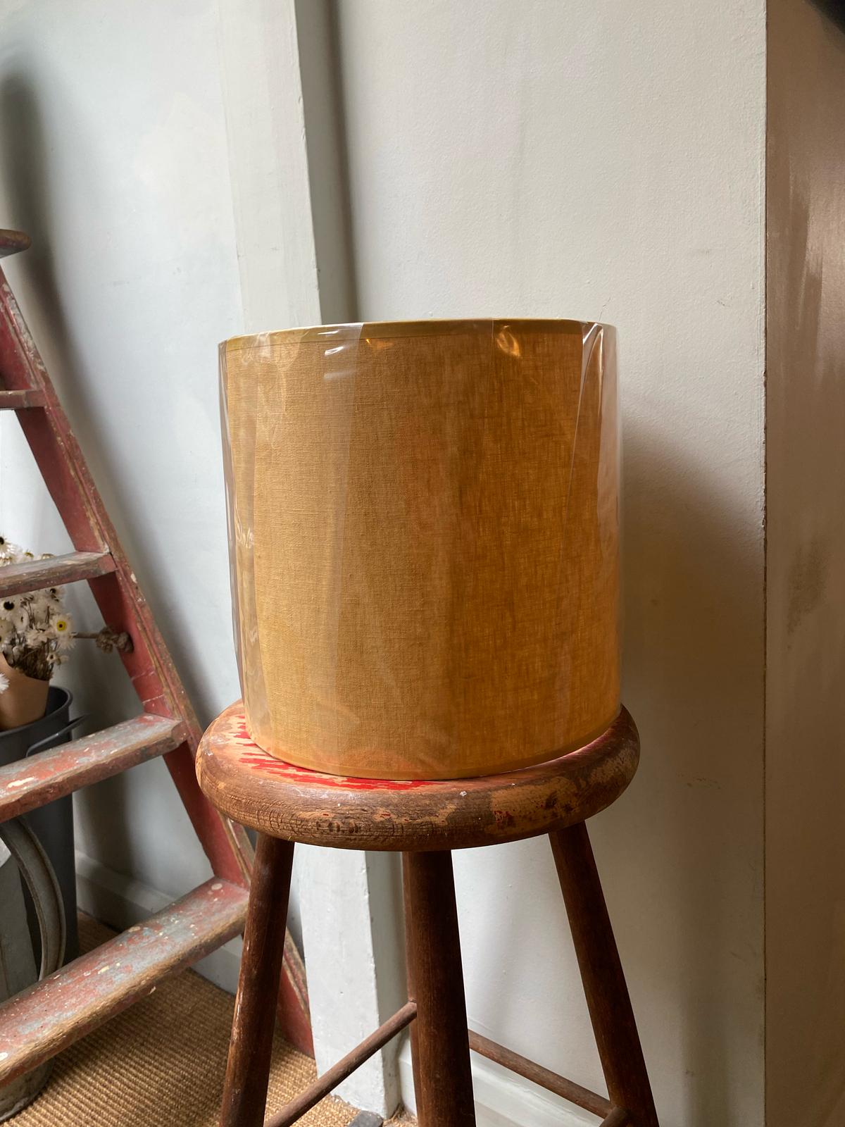 Marigold Linen Lampshade