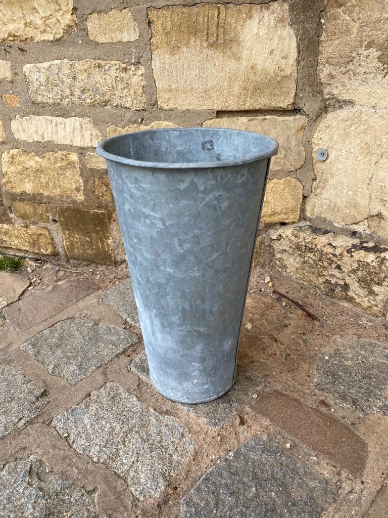 Vintage Zinc Floristry Bucket