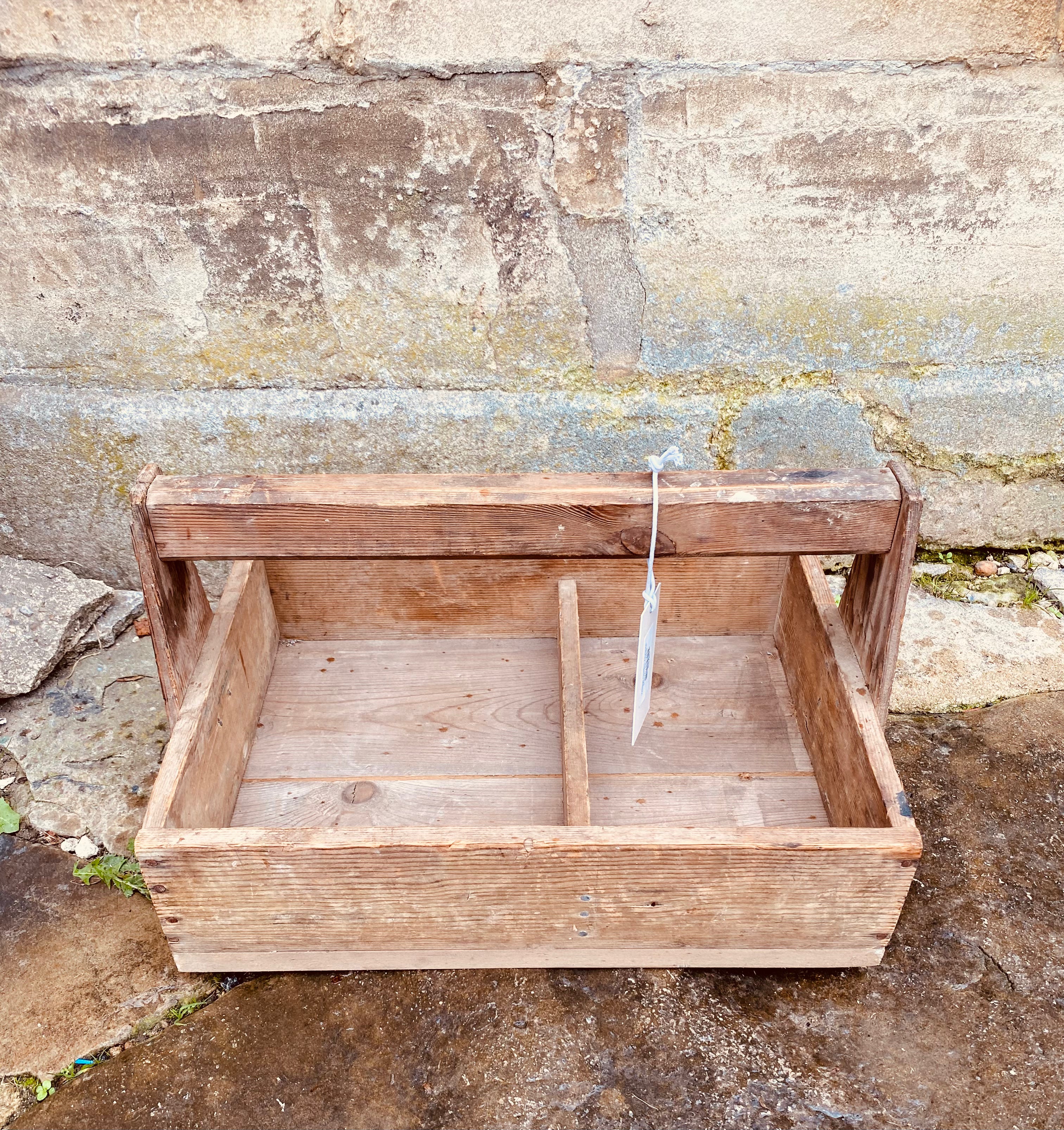 Vintage Wooden Workbox