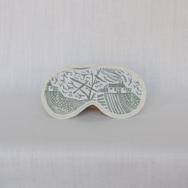 Forest Green Country Walk Eye Mask