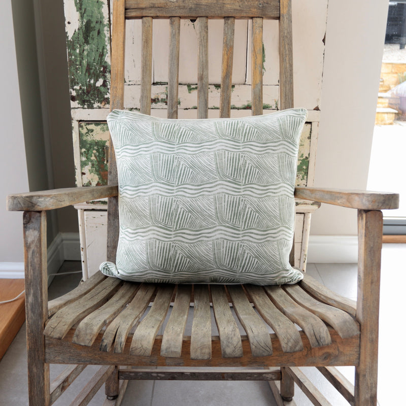 Forest Green Harvest Cushion
