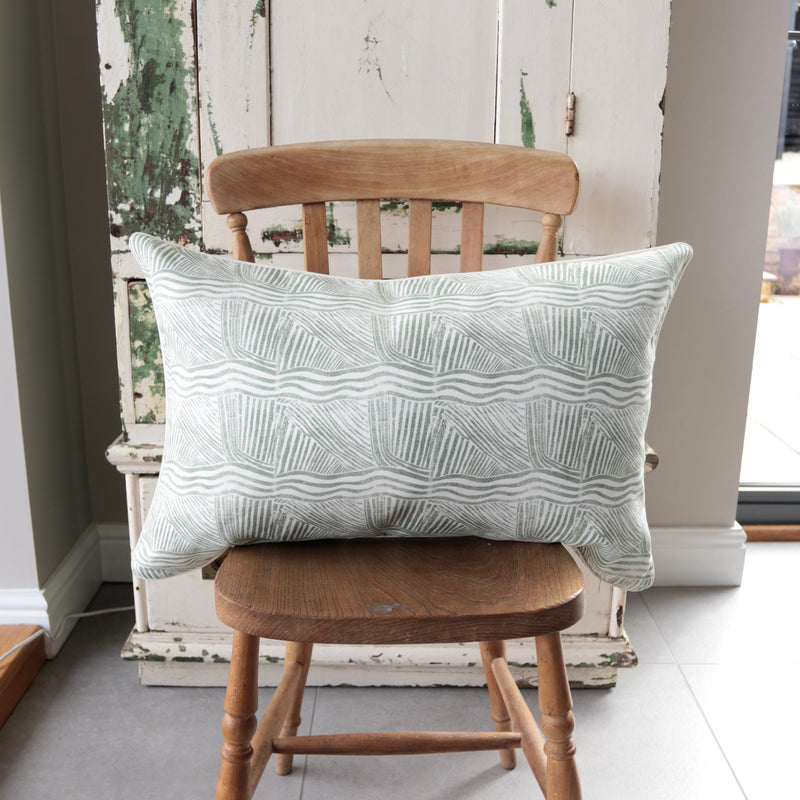 Forest Green Harvest Cushion