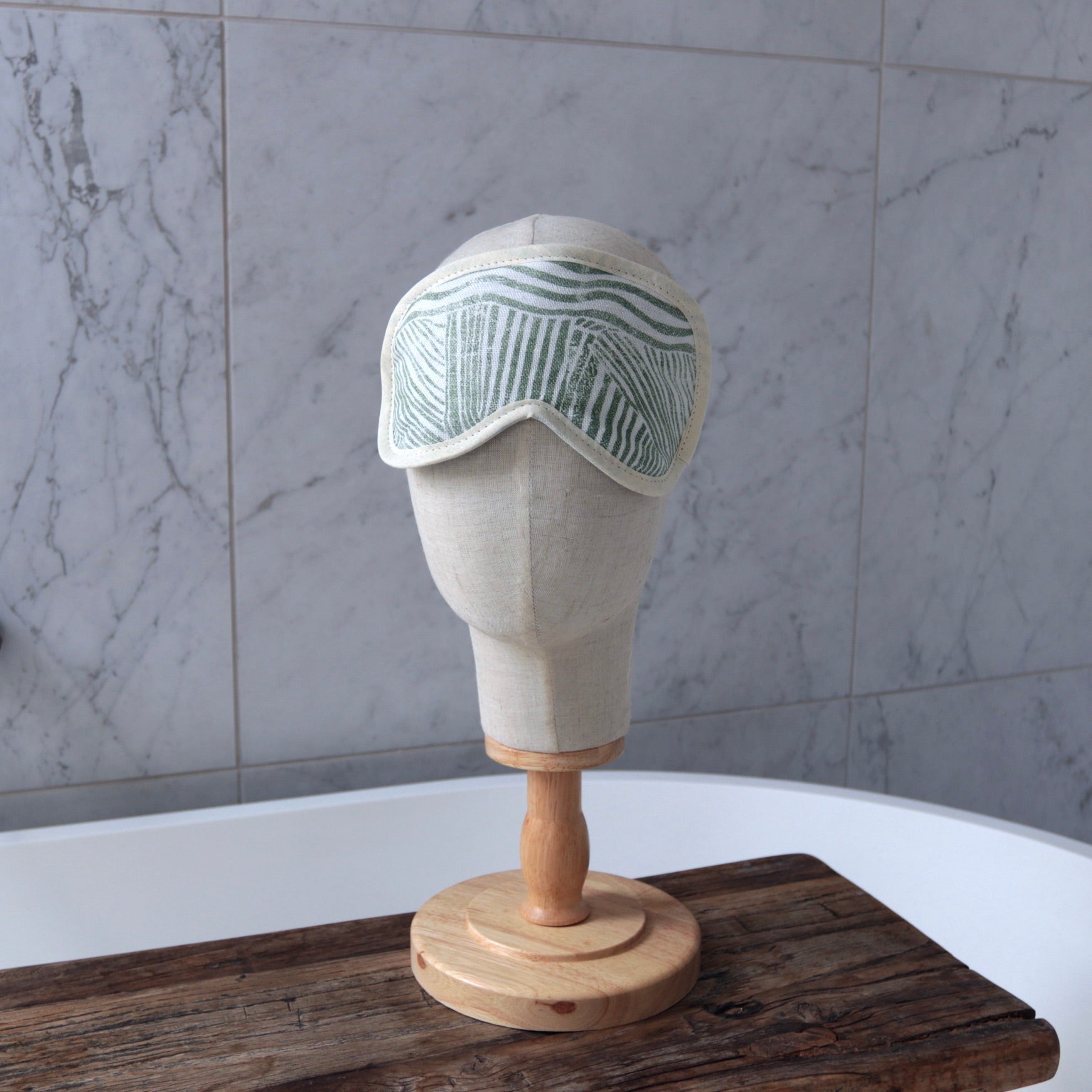 Forest Green Harvest Eye Mask