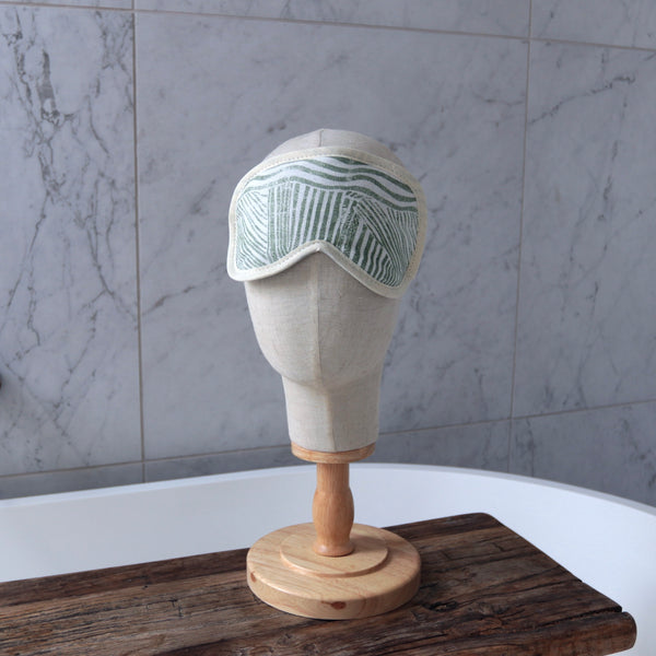 Forest Green Harvest Eye Mask