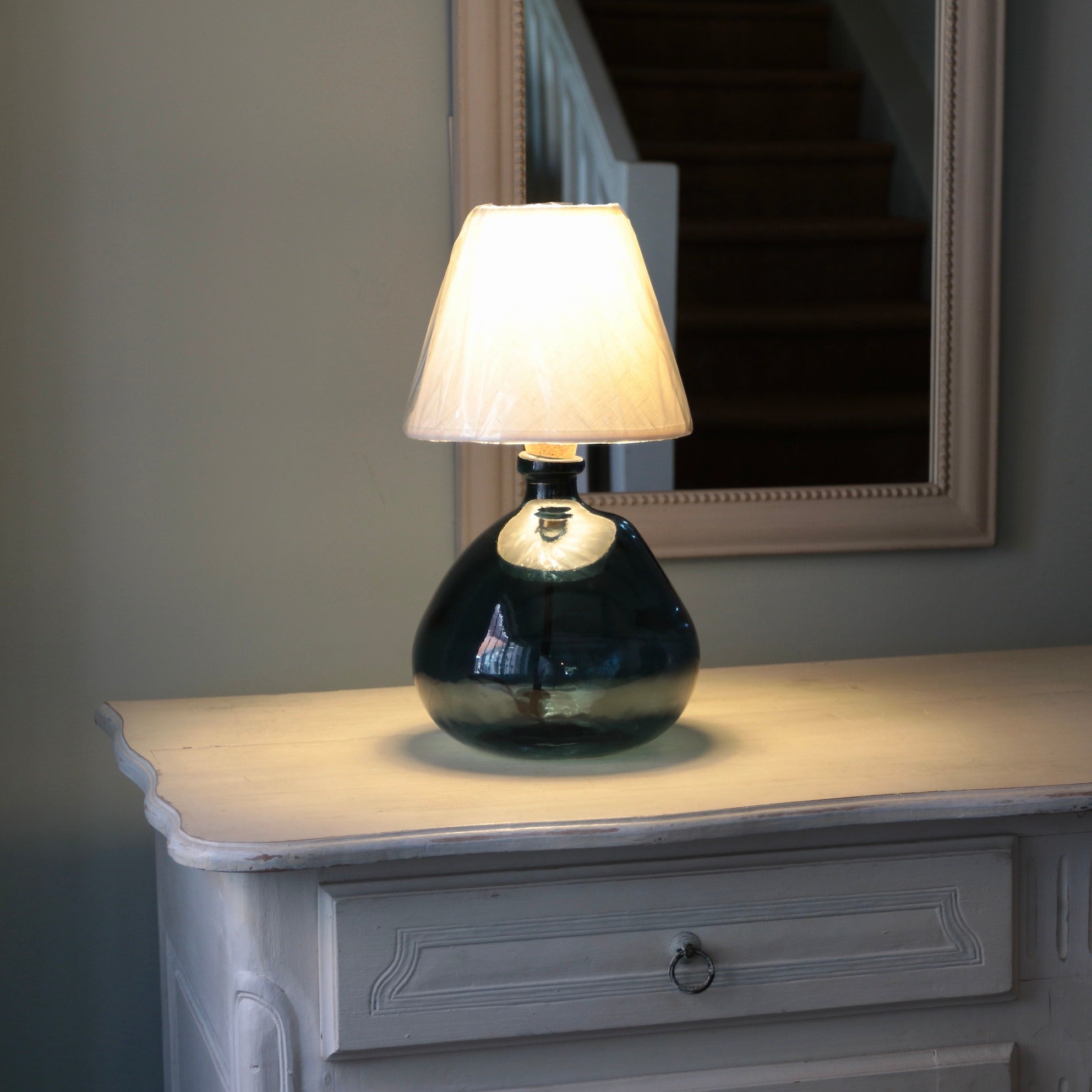 Milk White Empire Lampshade