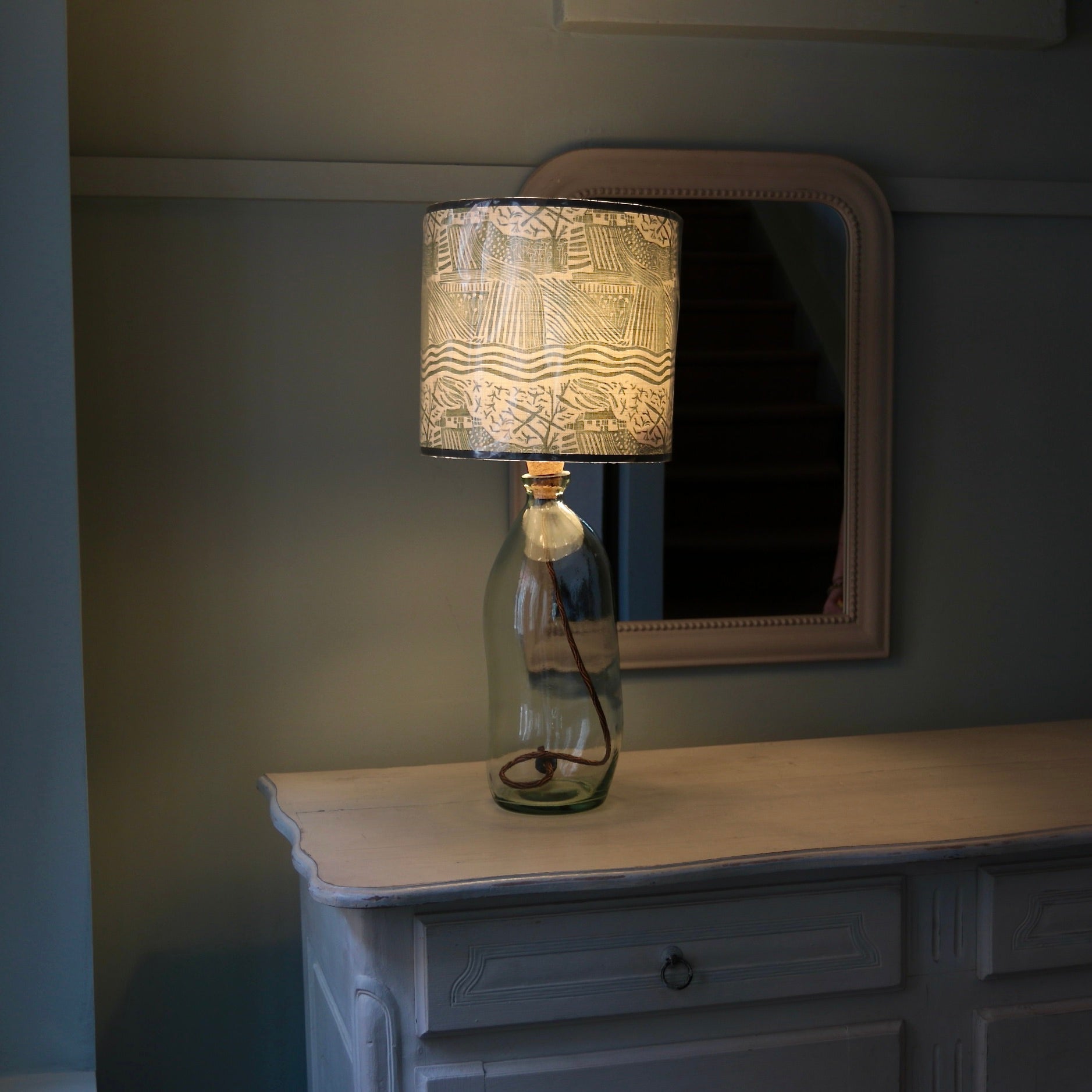 Forest Green Country Walk Lampshade