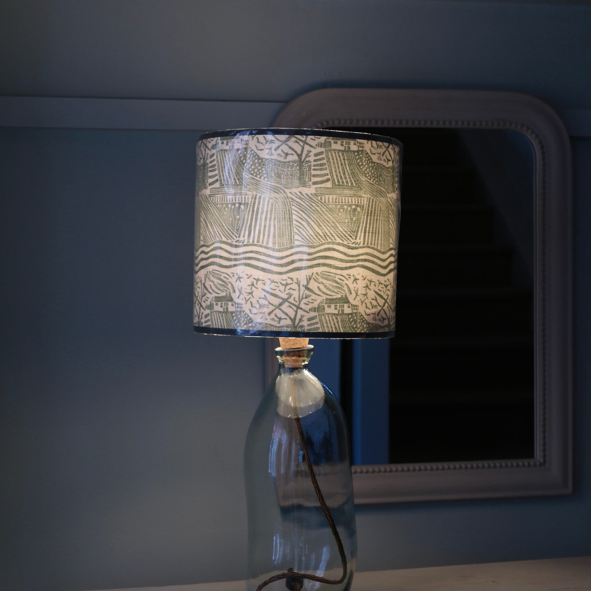 Forest Green Country Walk Lampshade