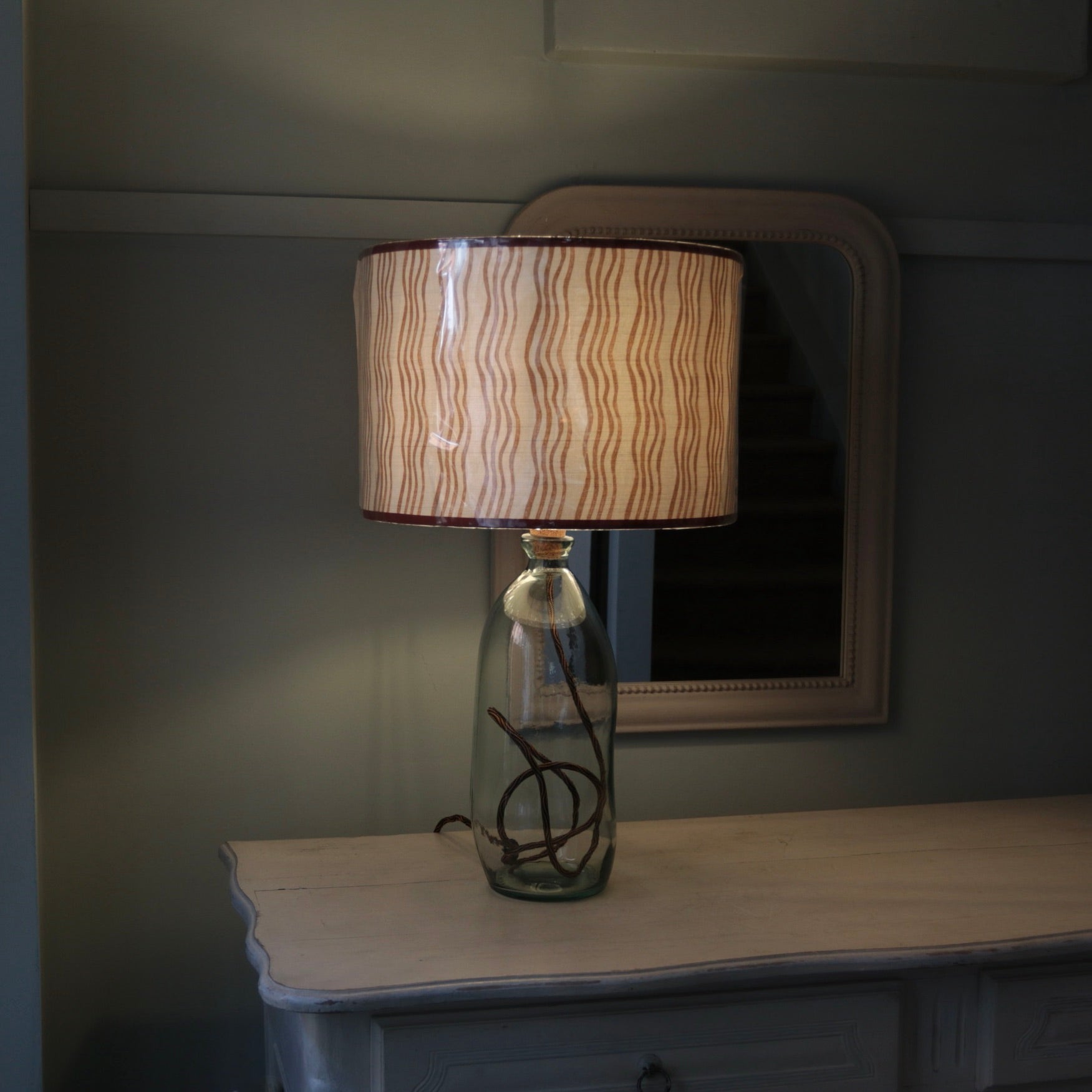 Marigold Stripe Lampshade