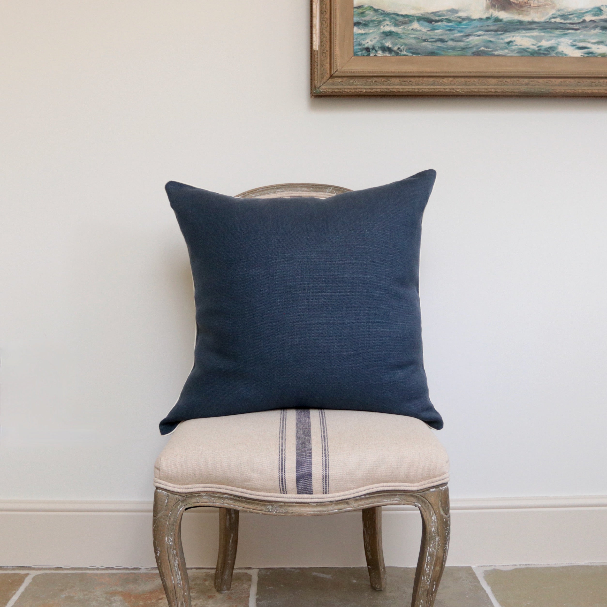 Salvia Linen Cushion