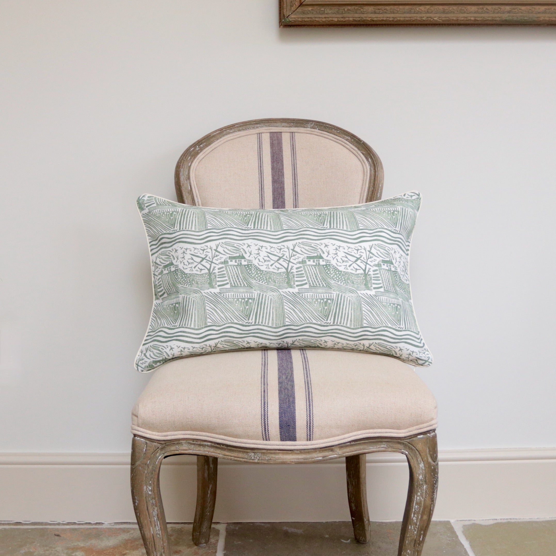 Forest Green Country Walk Cushion