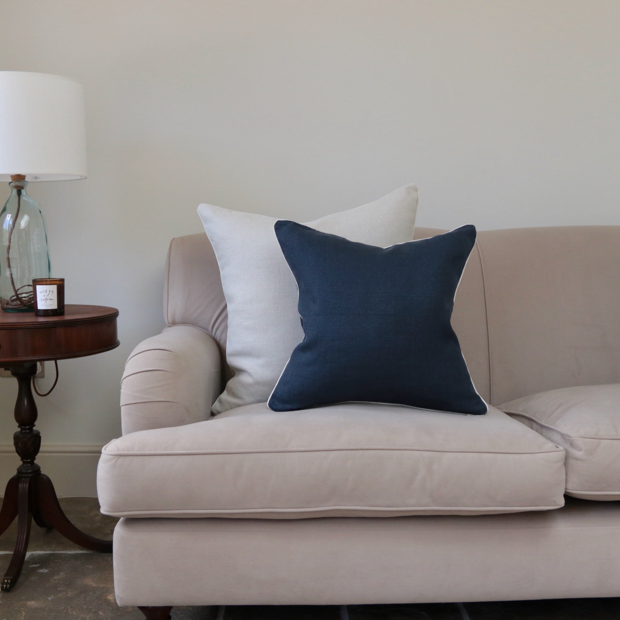 Salvia Linen Cushion