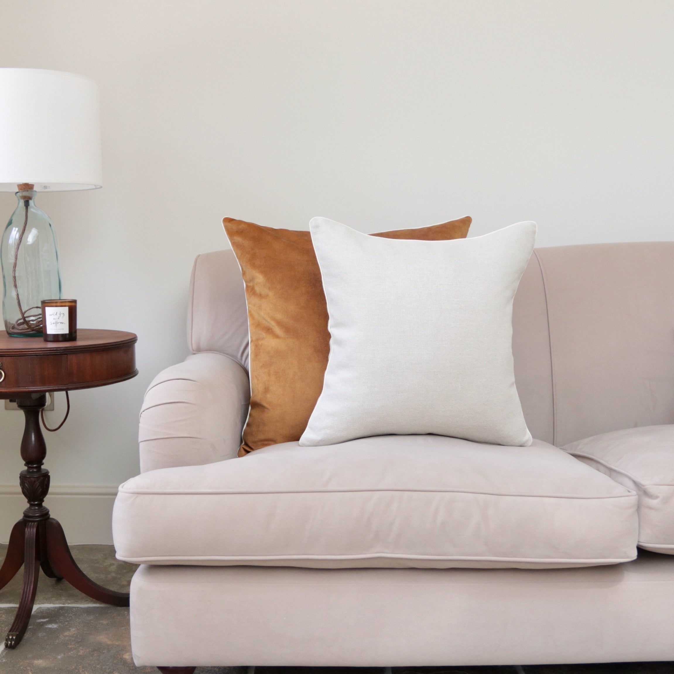 Oatmeal Linen Cushion