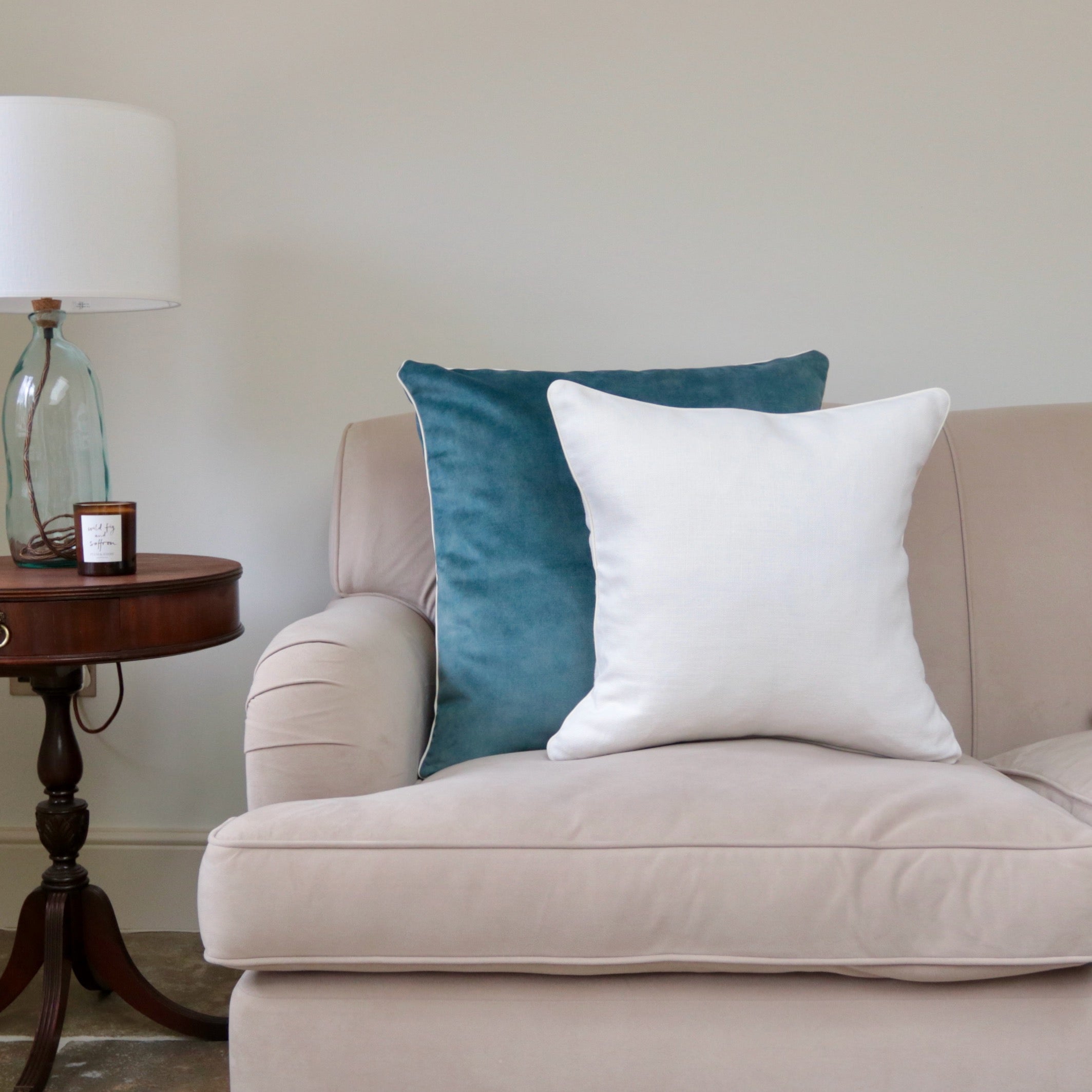 Ivory Linen Cushion