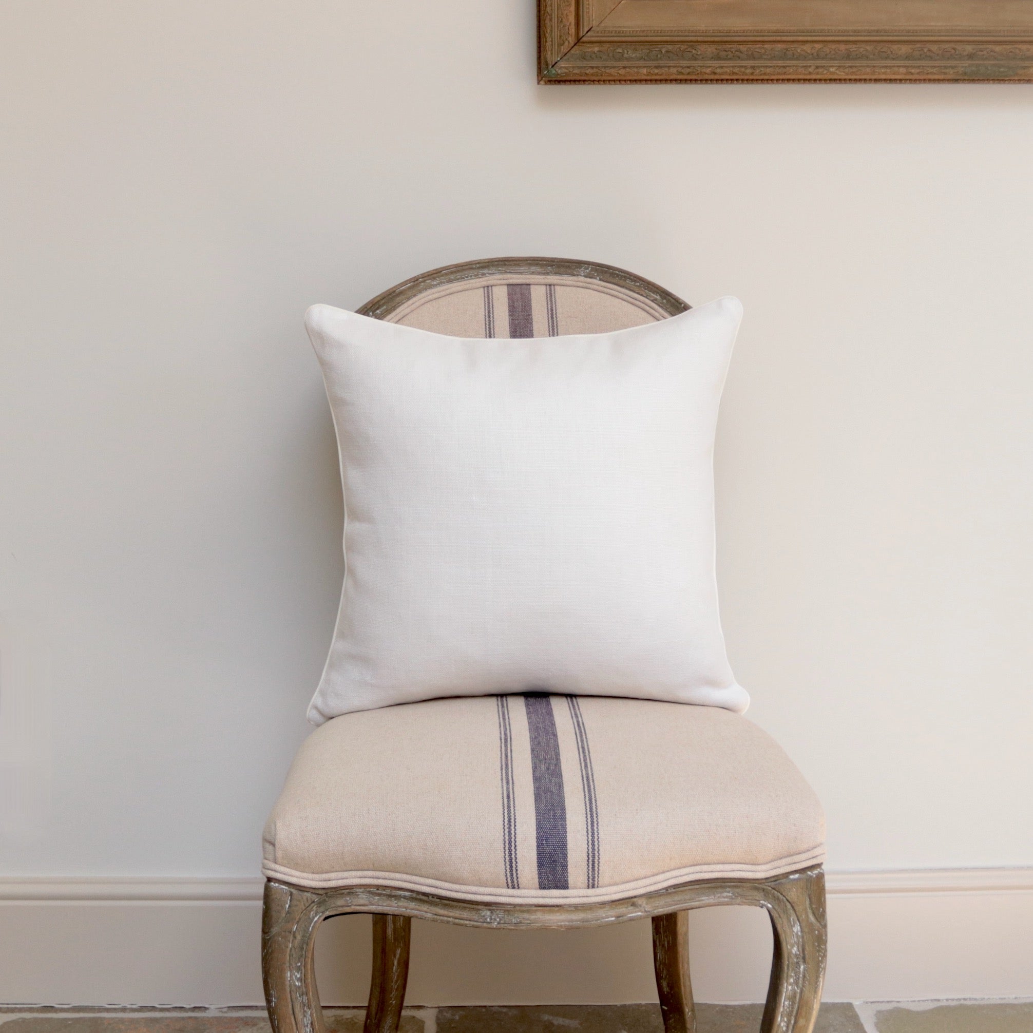 Ivory Linen Cushion