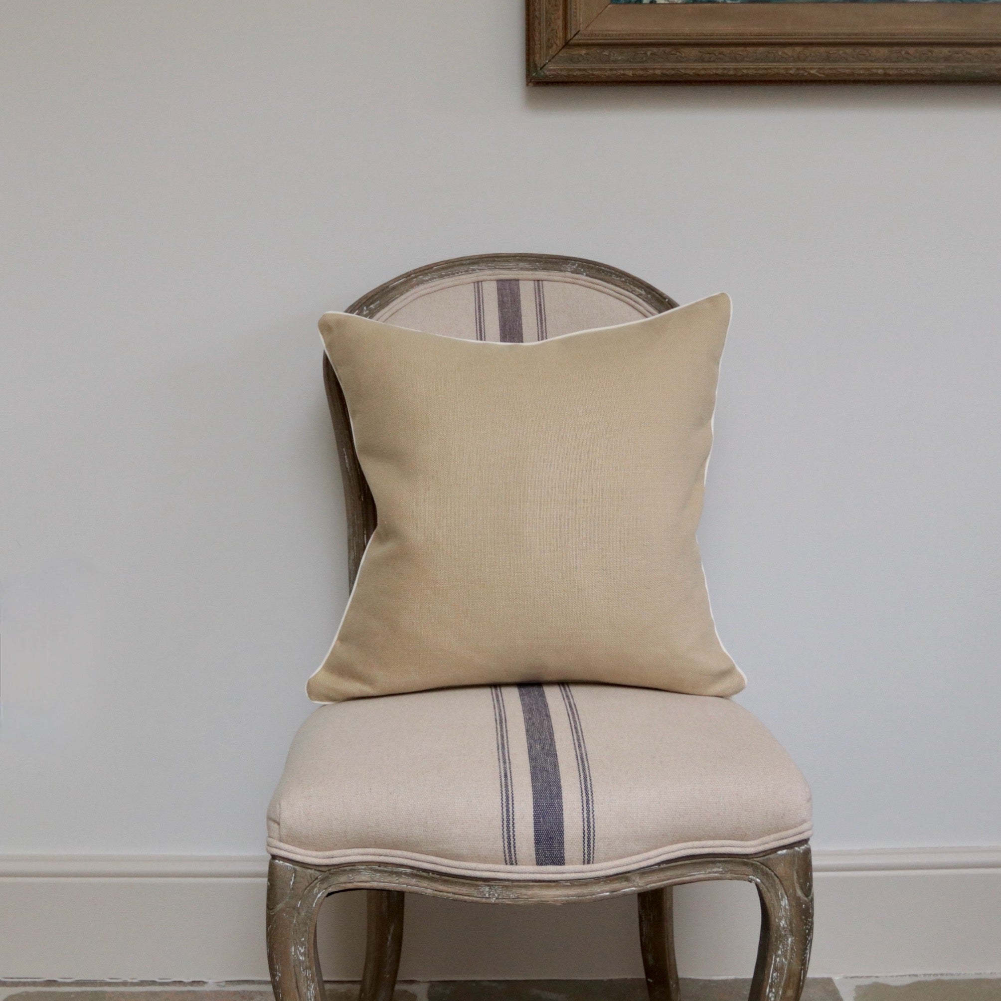Buttercup Linen Cushion
