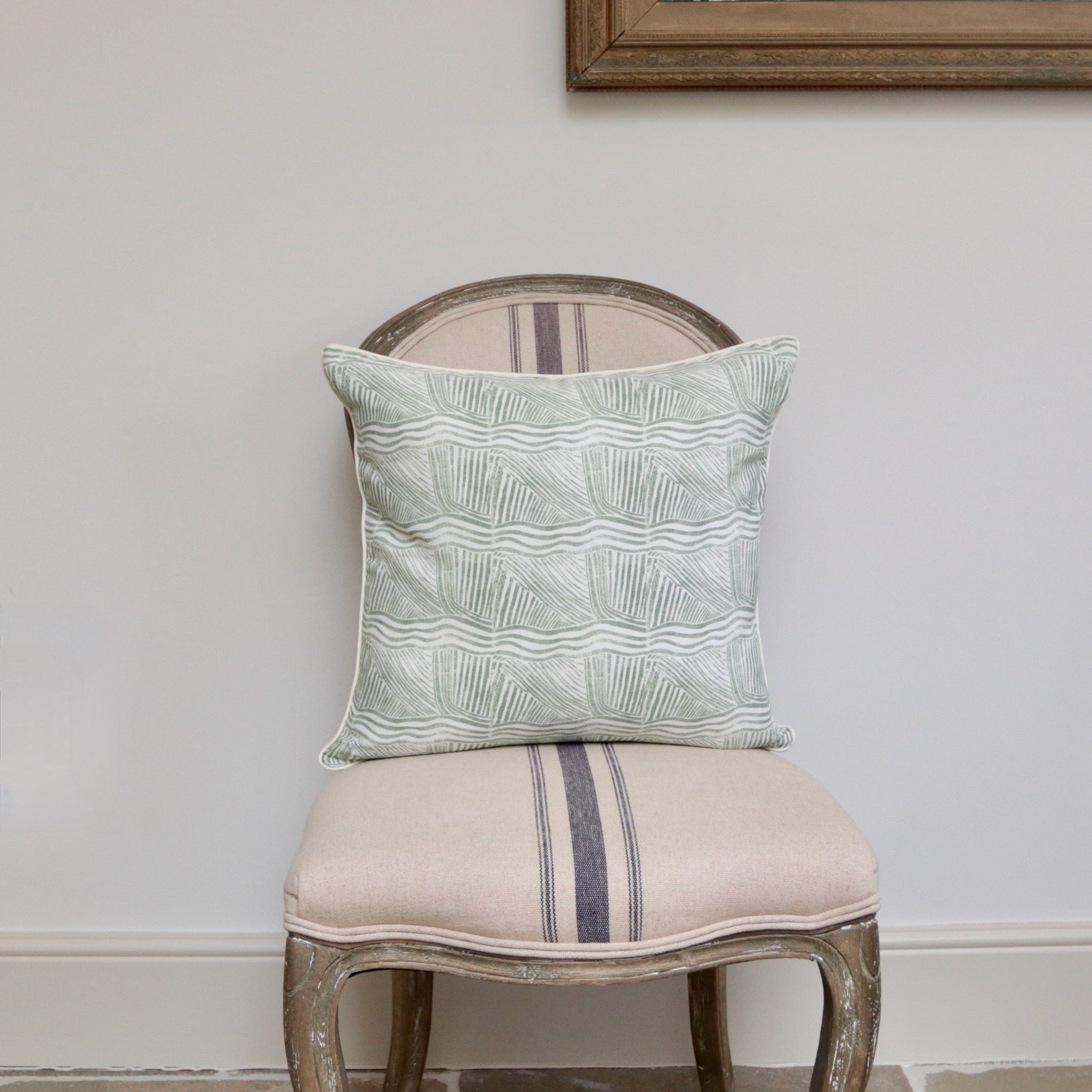 Forest Green Harvest Cushion