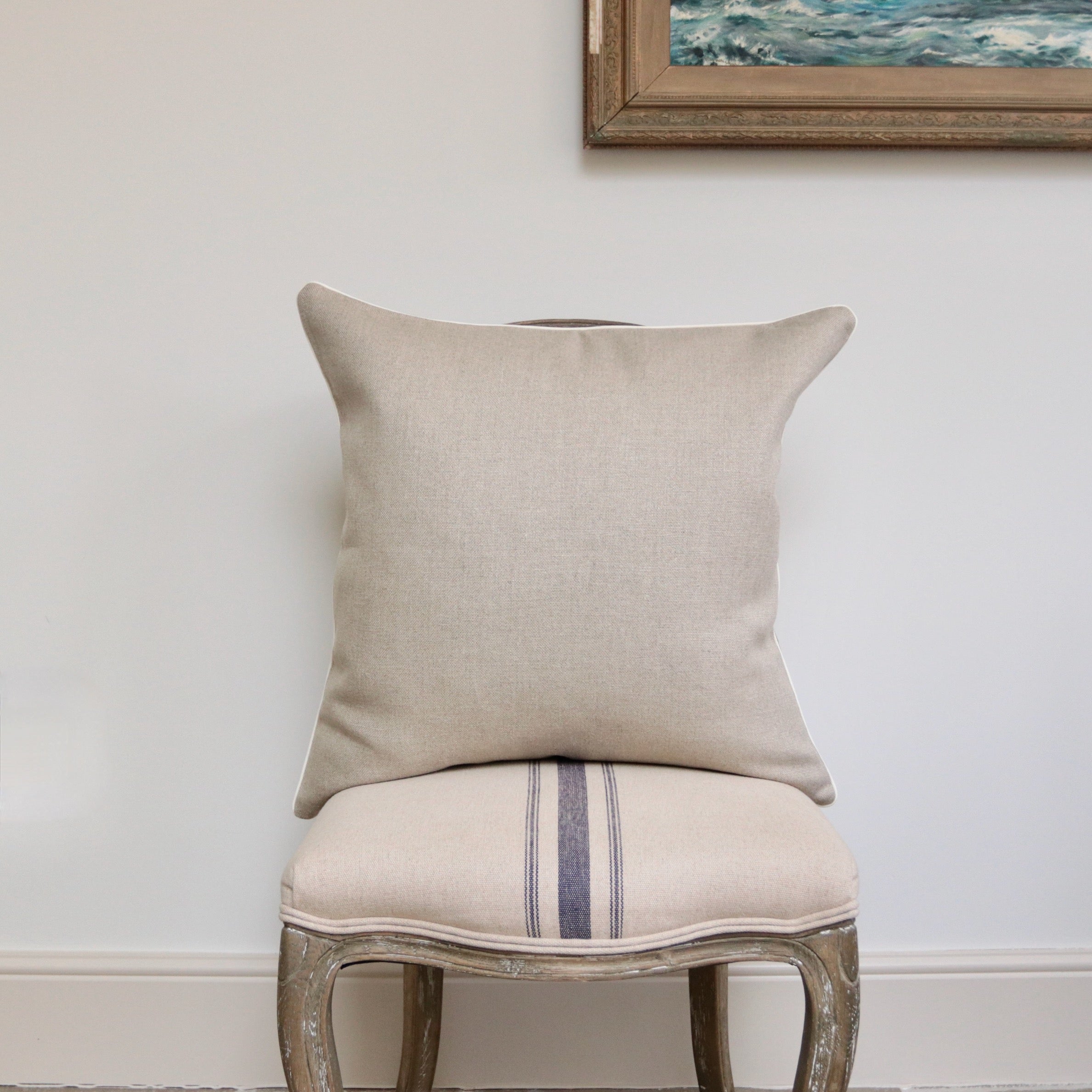 Natural Linen Cushion