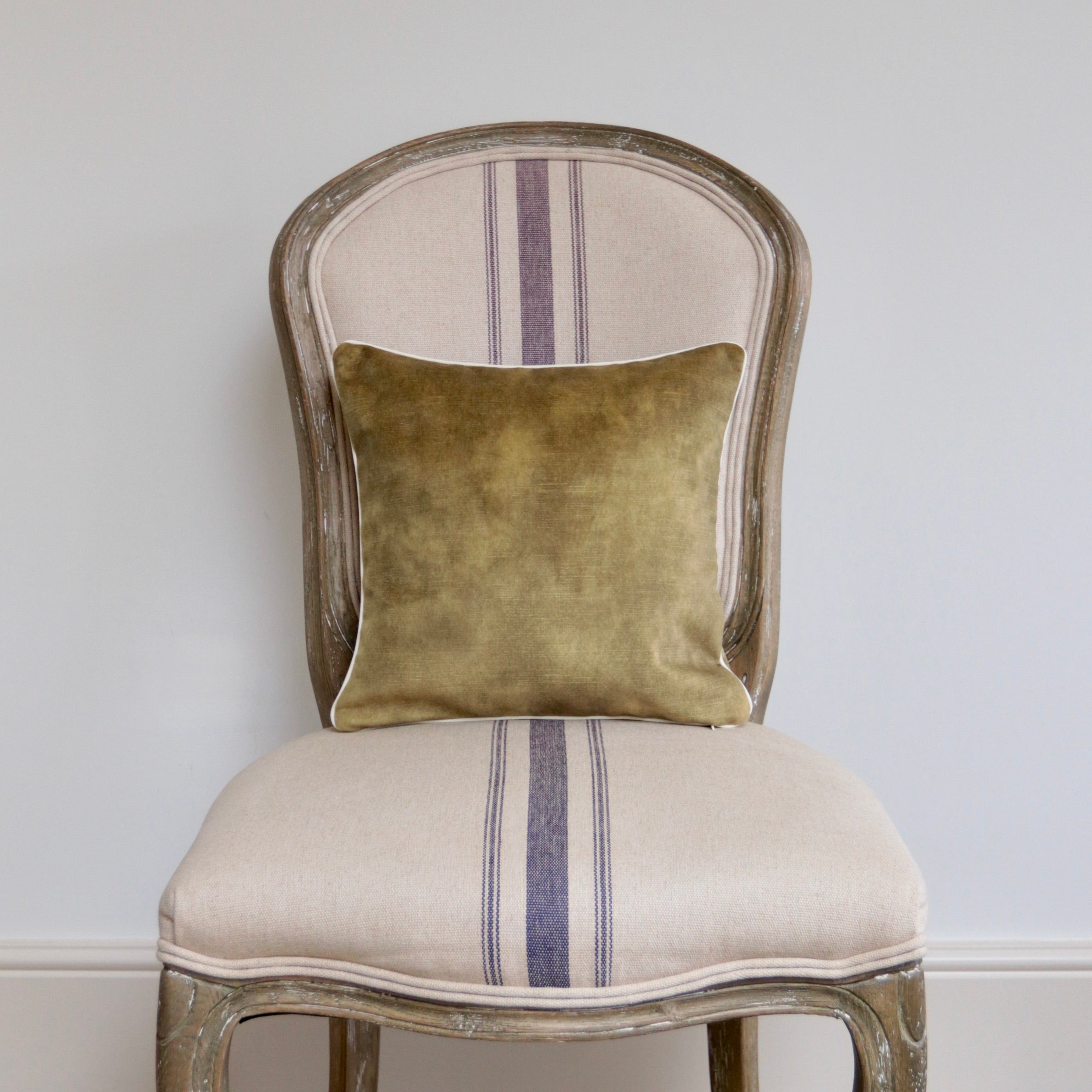 Chartreuse Velvet Cushion