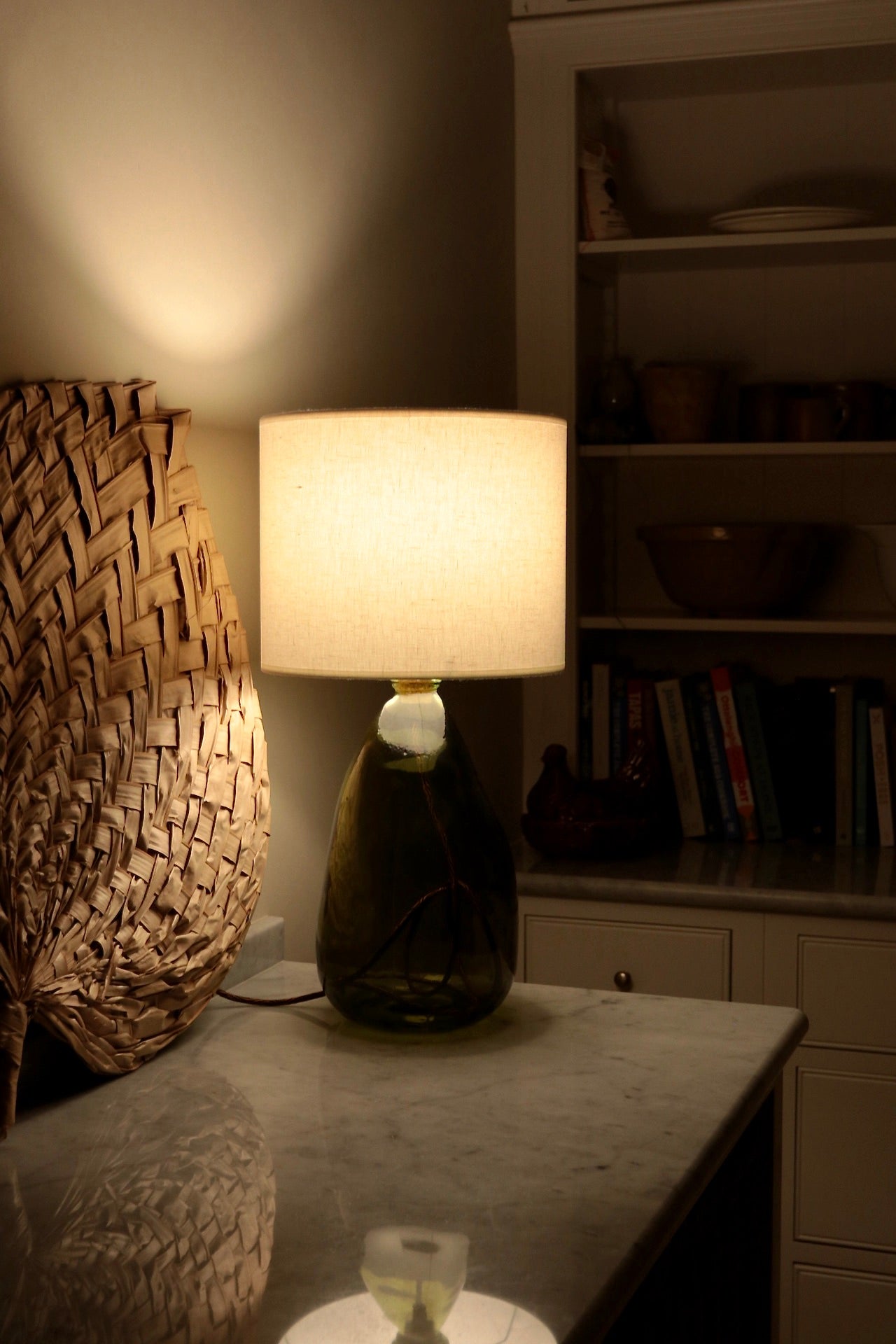 Milk Linen Lampshade