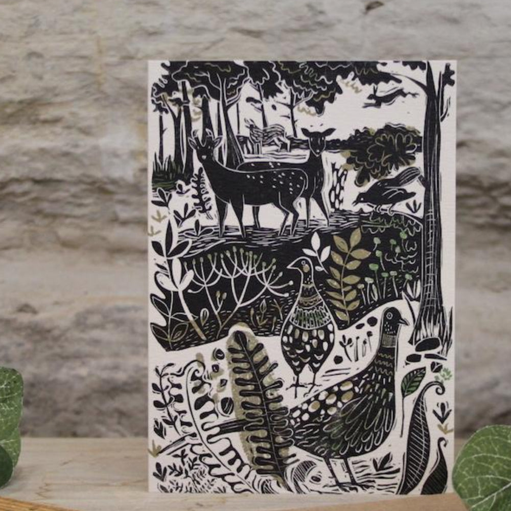 Woodland Greetings Card